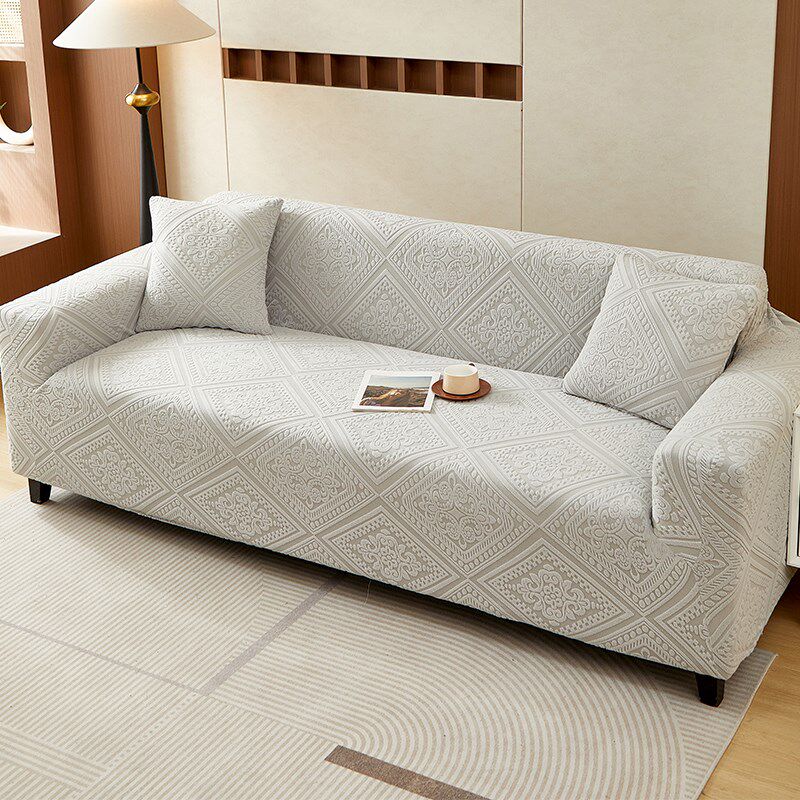 欧式沙发套罩全包高级感体式防滑布艺滑四季通用2025新款防尘盖布