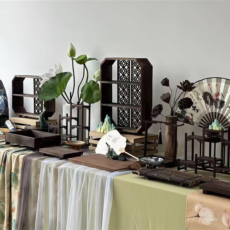 新款中式中秋摆台商务茶歇摆台开业寿宴宝宝宴婚礼古风展示架,节庆用品/礼品,甜品台装饰,淘宝优惠券,粉丝福利购,淘宝优惠卷