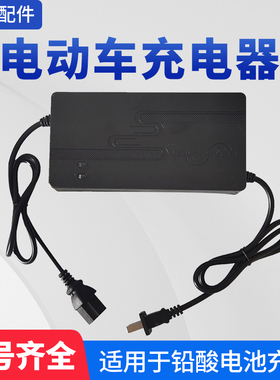 工地电动三轮手推车灰斗车铅酸蓄电池干电瓶48V20Ah48V45Ah充电器