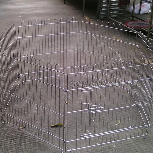 电镀跑笼 狗狗围栏 栅栏高档电镀宠物围栏6片/8片