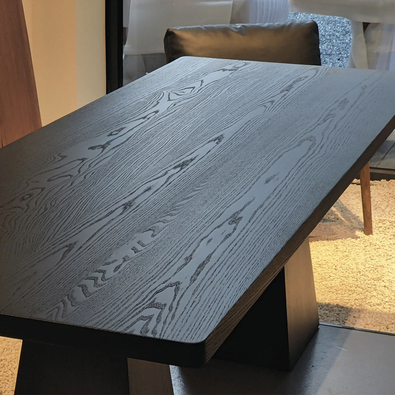 实木板碳化桌板定制老榆木桌面黑色餐桌茶桌白蜡木大板桌面板定制,住宅家具,吧台,淘宝优惠券,粉丝福利购,淘宝优惠卷