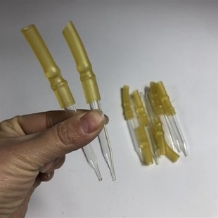 滴定管滴定头玻璃滴头高硼硅玻璃耐高温碱式滴定管配件实验耗材