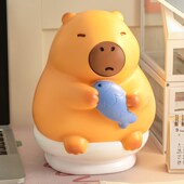 卡皮巴拉水豚创意储存钱罐2024新款 只进不出儿童男女孩储蓄零钱罐