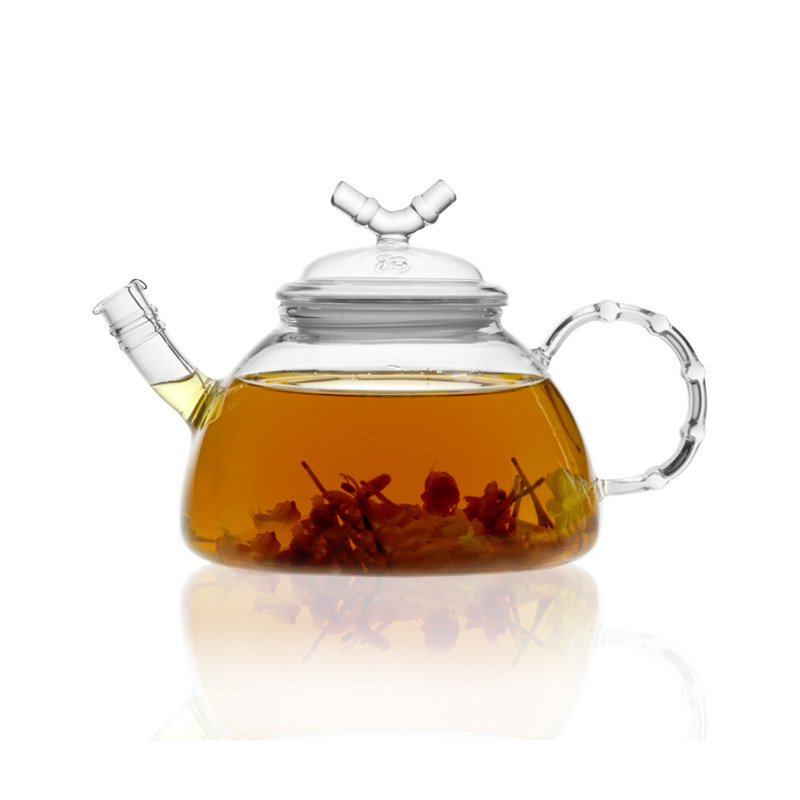 一屋窑竹节壶大容量耐高温耐热玻璃茶壶带过滤网电陶炉FH014J,餐饮具,茶壶,淘宝优惠券,粉丝福利购,淘宝优惠卷