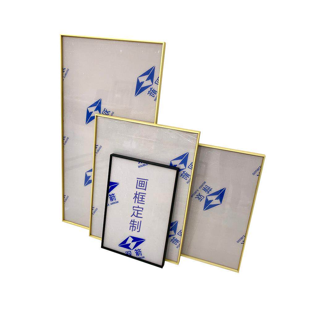 十字绣钻石漆铝金属画框安装胶带工具自安装与框架一套画框定制