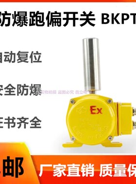 带防水接线盒两级跑偏开关BKPT1防爆防偏装置HFKPT1-12-30