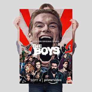 黑袍纠察队电影海报墙贴卧室男生祖国人电视美剧贴纸壁纸宿舍卧室