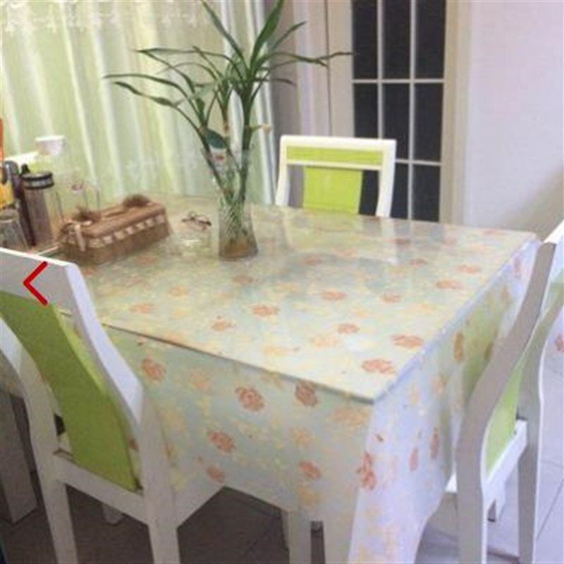 沃50cm宽50*80软玻璃PVC桌布防水防烫餐桌垫茶几垫透明磨砂水晶板,居家布艺,桌布,淘宝优惠券,粉丝福利购,淘宝优惠卷