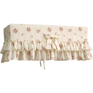 空调罩套挂机式防尘罩法式美欧式布艺可定制开机可用