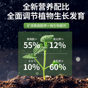 微生物土壤活化剂活化宝矿源黄腐酸钾菌肥土壤防板结促生根松土精
