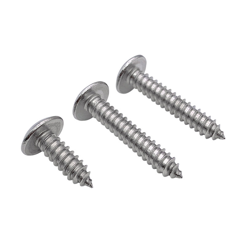 304不锈钢JISB1122T大扁头自攻螺丝ST5.5/6.3尖尾M6头径13.5-13.9,五金/工具,螺钉,淘宝优惠券,粉丝福利购,淘宝优惠卷