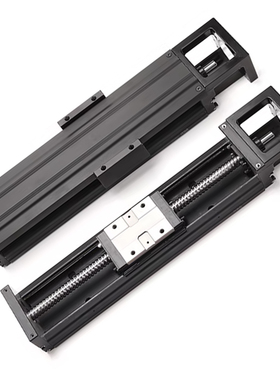 FUYU滚珠丝杆滑台精密步进十字电机数控移动直线导轨线性KK模组