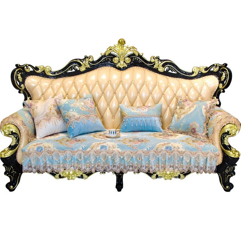 美式沙发垫高档奢华贵妃四季通用客厅组合固定防滑坐垫布套罩定制,居家布艺,沙发垫,淘宝优惠券,粉丝福利购,淘宝优惠卷