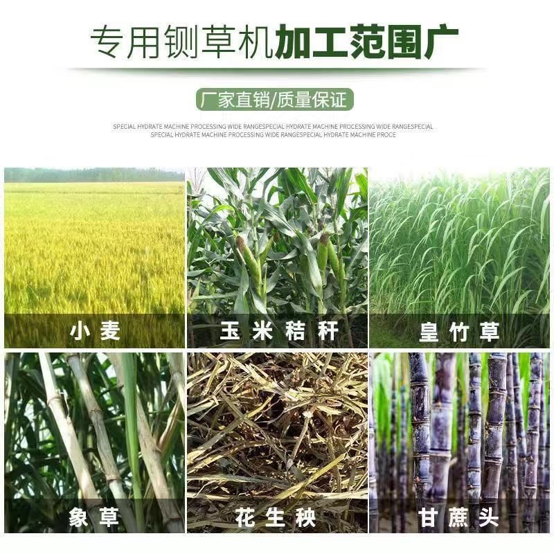 家用干湿两用铡草机 牛羊养殖饲料切草机 碎草机 秸秆稻草粉碎机