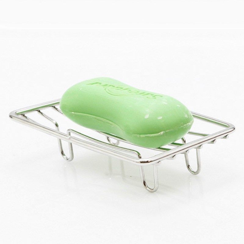 不锈钢台式肥皂盒浴室卫生间桌面香皂盒洗手台香皂单层沥水置物架,家庭/个人清洁工具,皂网/架,淘宝优惠券,粉丝福利购,淘宝优惠卷