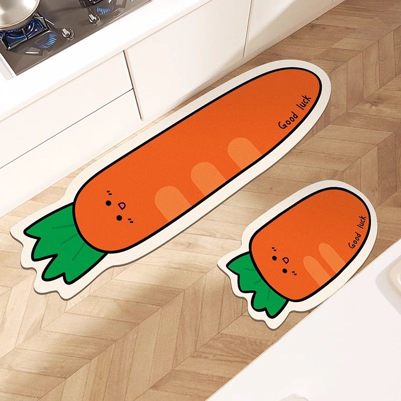 厨房地垫吸水防滑防油脚垫家用吸水防脏污可擦免洗垫子进门口地毯,居家布艺,厨房地垫,淘宝优惠券,粉丝福利购,淘宝优惠卷