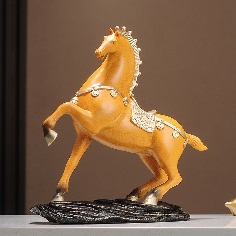 马上有钱发财摆件新中式客厅博古架酒柜装饰品办公室开业乔迁礼物,家居饰品,装饰摆件,淘宝优惠券,粉丝福利购,淘宝优惠卷