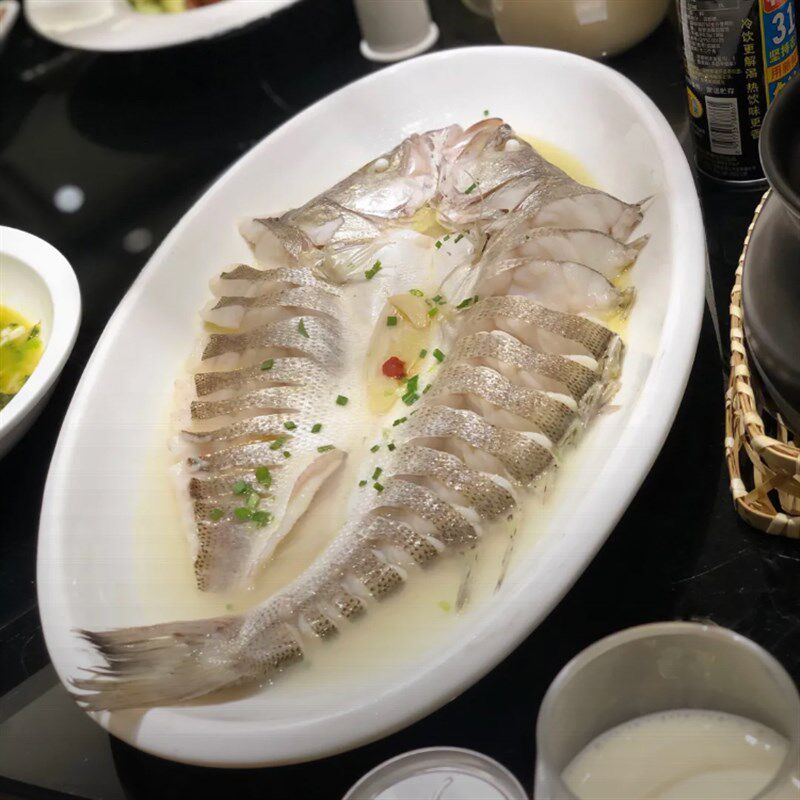 蒸鱼盘旦形鱼盘超大特大 大 号椭圆形长方形酒店鱼盘盘子40CM60CM