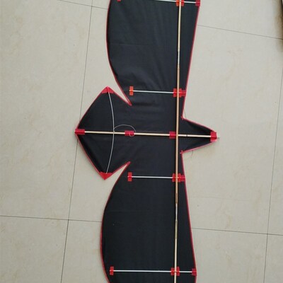 草原盘飞板鹰纯手工五年楠竹骨架风筝空中可以盘旋哦1-3级风放飞