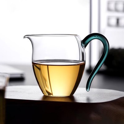 木舟茶事禾器玻璃公道杯大号透明怡然茶海功夫茶具和器高档分茶器