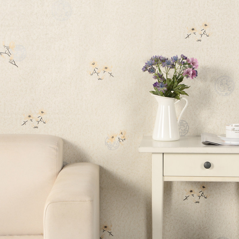 中国风加厚pvc复古典自粘防水墙纸壁纸卧室仿古背景墙翻新贴纸,家居饰品,软装墙贴,淘宝优惠券,粉丝福利购,淘宝优惠卷