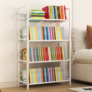 儿童书架落地置物架办公室书桌收纳书柜客厅图书馆家用靠墙展示架