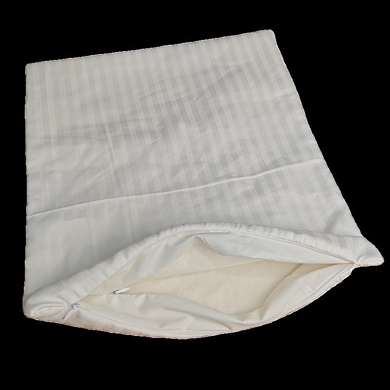 防漏渣枕芯套双层布料加密加厚全纯棉药粉枕头套防钻羽绒茶叶枕套,床上用品,枕套,淘宝优惠券,粉丝福利购,淘宝优惠卷