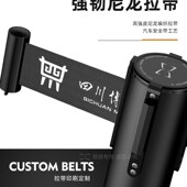 君铎 展厅50cm高一米线隔离带伸缩带警戒线博物馆栏杆矮围栏定制