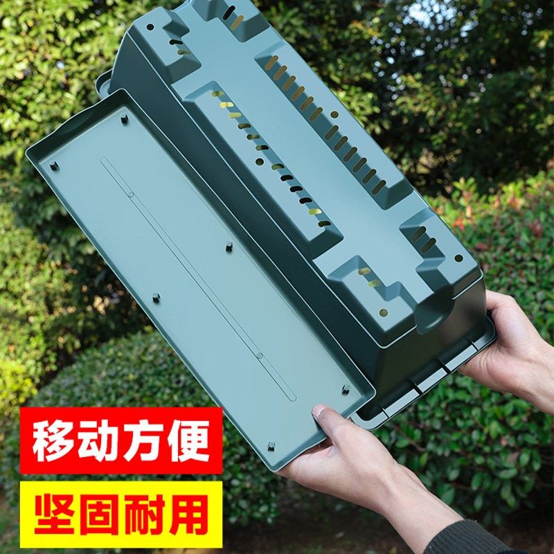 塑料花盆家用阳台种菜盆蔬菜种植神器草莓盆栽专用箱长方形长条槽,鲜花速递/花卉仿真/绿植园艺,其它园艺用品,淘宝优惠券,粉丝福利购,淘宝优惠卷