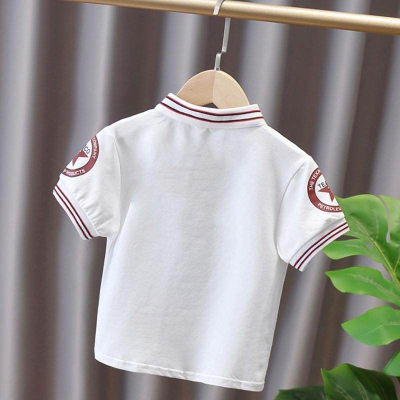 儿童夏装2023男宝童装男童短袖纯棉T恤宝宝休闲上衣POLO衫男孩,童装/婴儿装/亲子装,儿童POLO衫,淘宝优惠券,粉丝福利购,淘宝优惠卷