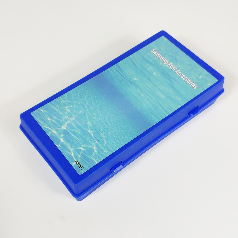 游泳池水质检测试剂 OTO余氯测试剂PH值酸碱度测试盒测水验水盒