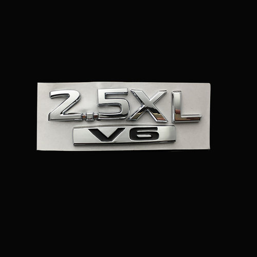 新天籁230jk2.5XL 2.5XV 250XL  V6车标 CVT天籁排量标后尾箱标志