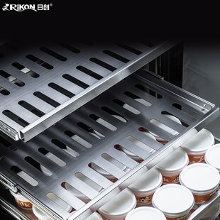 日创商用酸奶机100L大容量发酵制冷藏一体不锈钢内胆发酵柜全自动