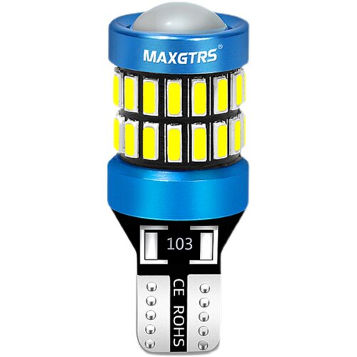 汽车倒车灯高亮LED车灯信号灯T15辅助灯泡改装W16W聚光解码日行灯