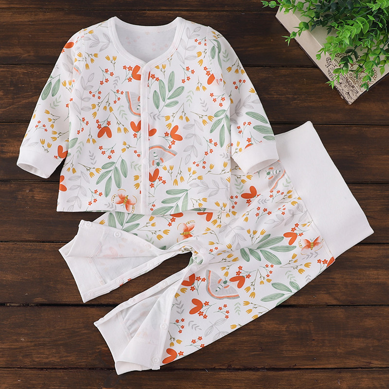 婴儿秋衣秋裤分体套装纯棉无骨内衣春秋高腰护肚秋裤可开裆长裤子,童装/婴儿装/亲子装,内衣套装,淘宝优惠券,粉丝福利购,淘宝优惠卷