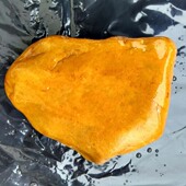 黄腊石晒台 纯天然黄蜡石原石鱼缸观赏造景乌龟晒背台 龟龟发色台