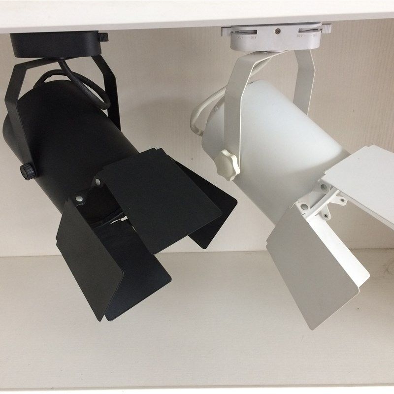 PAR30射灯轨道灯帕灯轨道支架喇叭四爪外壳p30嵌入式象鼻灯架明装,家装灯饰光源,明装射灯,淘宝优惠券,粉丝福利购,淘宝优惠卷