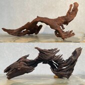 鱼缸沉木40 60cm造景摆件拱桥型树桩天然龟晒台爬宠守宫攀爬躲避