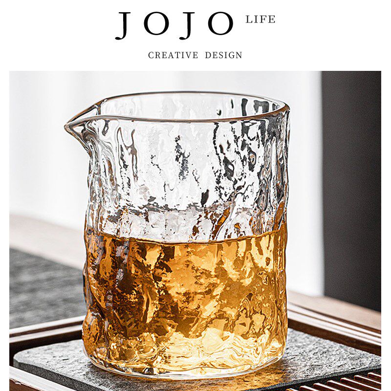 JOJOS L. PD.Sound.茶海家用茶道配件分茶器单个透明公杯  县音
