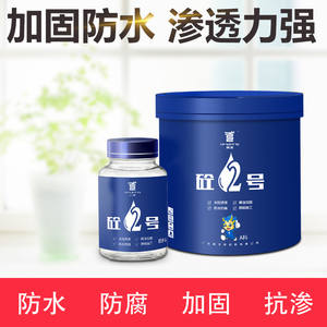 青龙砼2号防水涂料纳米渗透型 内墙面渗水补漏防渗窗台背水面材料