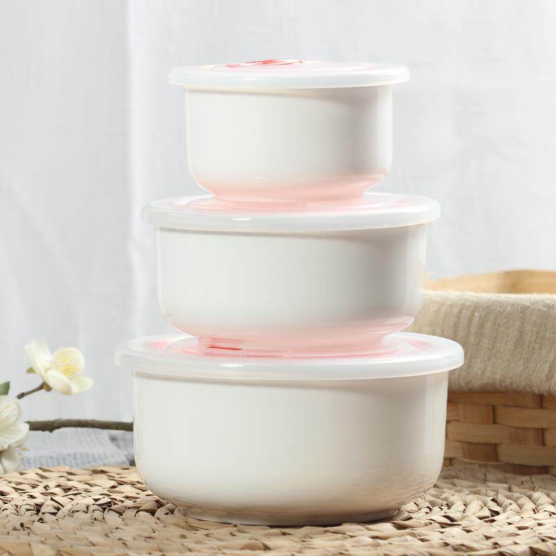 微波炉便当饭盒便携餐具学生保鲜碗三件套汤碗带盖密封上班族饭碗,餐饮具,碗,淘宝优惠券,粉丝福利购,淘宝优惠卷