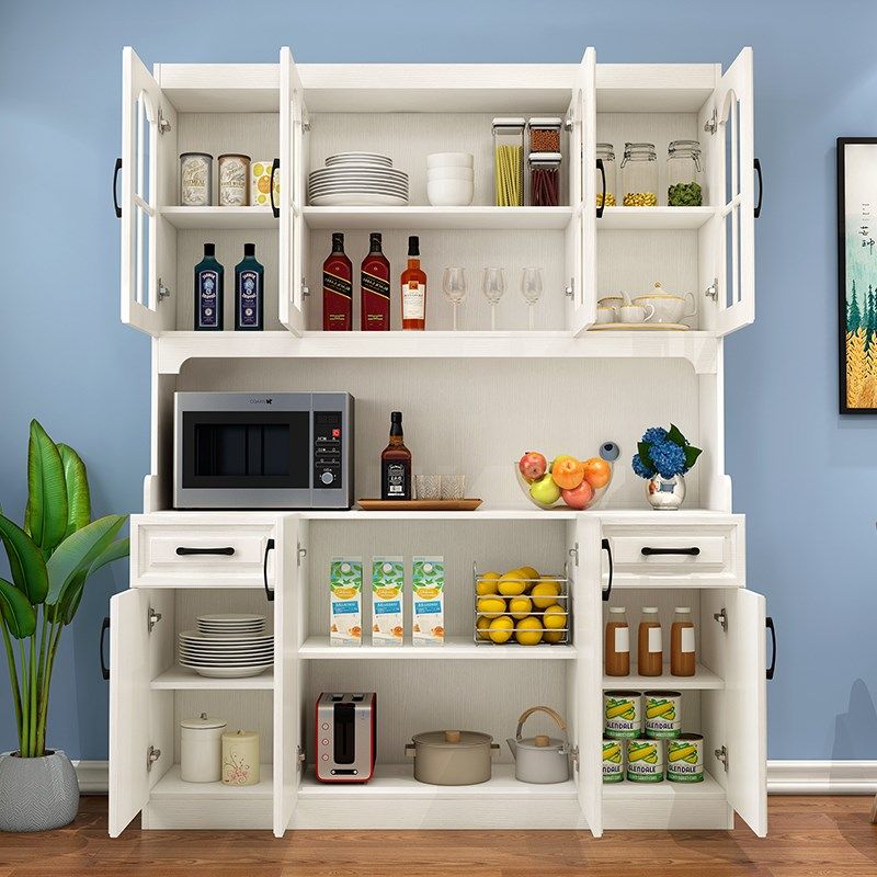 简约多功能餐边柜红酒柜茶水柜碗碟柜橱柜厨房收纳北欧储物柜餐厅,住宅家具,餐边柜,淘宝优惠券,粉丝福利购,淘宝优惠卷