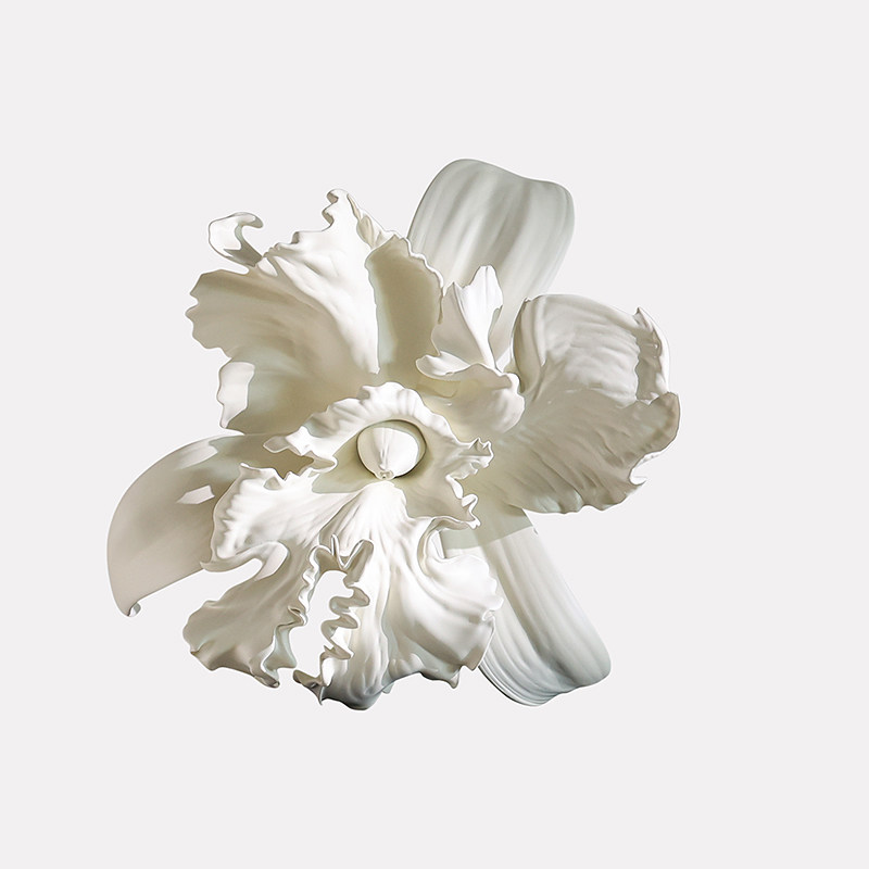 形上3D立体花朵雕塑装饰品摆件酒店服装店高级感法式玄关艺术品,家居饰品,装饰摆件,淘宝优惠券,粉丝福利购,淘宝优惠卷