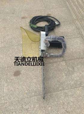 电动链条式挖树机 380V220V切土机 带土球移苗机 45CM60CM