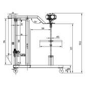 加斯顿IBC桶气动搅拌机非标加工搅拌机质保二年GASTON升降搅拌机