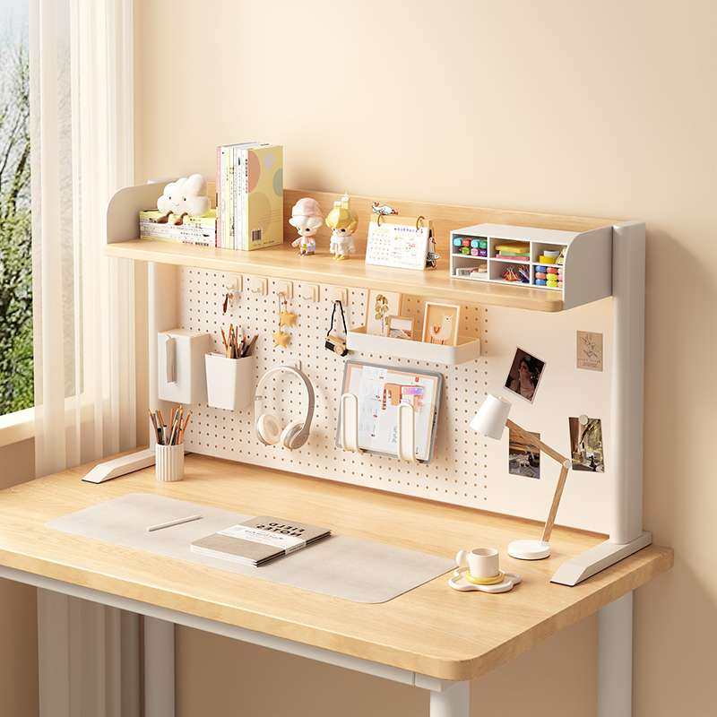 ?洞洞板置物架桌面书架学生书桌台面办公室工位电脑桌上铁艺收纳,收纳整理,收纳洞洞板,淘宝优惠券,粉丝福利购,淘宝优惠卷