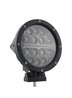 TEEHON 远程70W圆形科锐LED驾驶灯带黄色日行灯7.1英寸带4D透镜