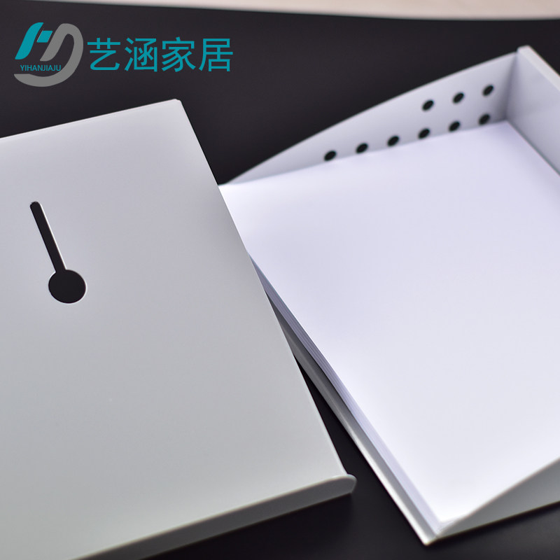 办公桌屏风挂件隔断配件A4纸托盘架笔筒杂物置物架钢制电话悬挂式