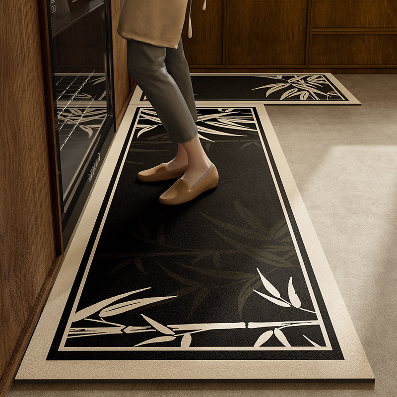 喜即竹韵厨房地垫防滑防摔家用脚垫吸水专用耐脏免洗地毯门口垫子,居家布艺,厨房地垫,淘宝优惠券,粉丝福利购,淘宝优惠卷