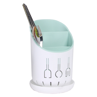 焕龙筷筒塑料创意沥水筒筷子筒置物架筷笼勺子餐刀厨房多功能筷架